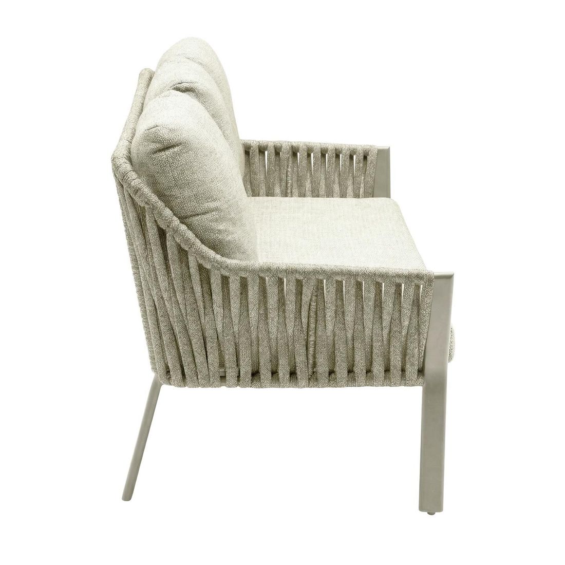 LC Garden Sofano Diningsofa Aluminium/Rope/Olefin