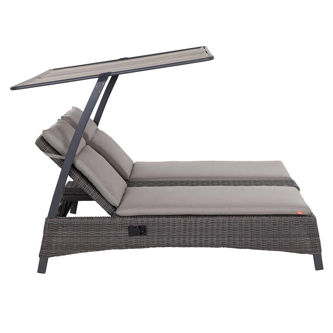 Siena Garden Corido Daybed verstellbar Gardino-Geflecht/Polypropylen