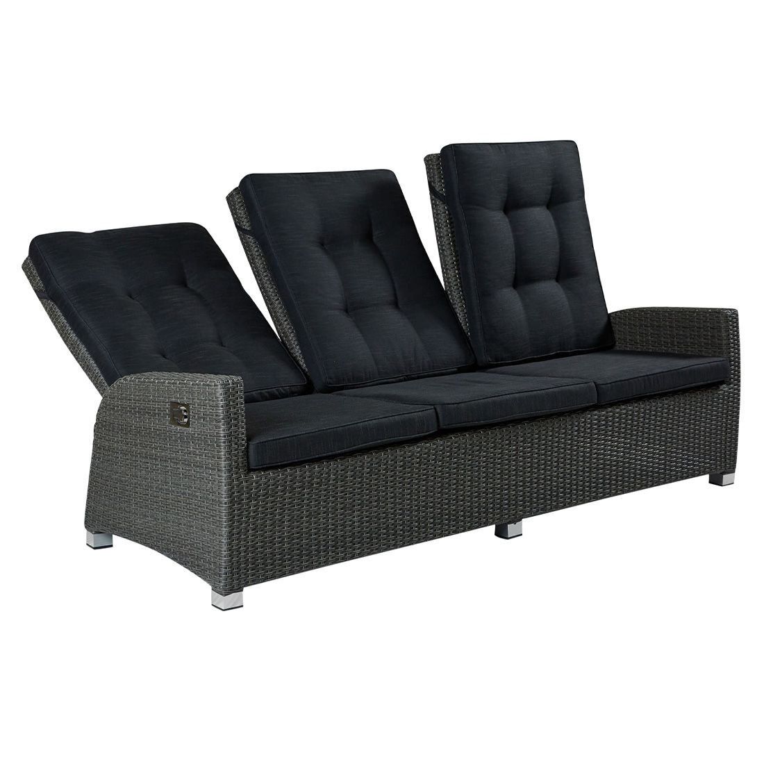 LC Garden Barcelona Gartenmöbel-Set L verstellbar (7 Plätze) Tisch 200x100cm