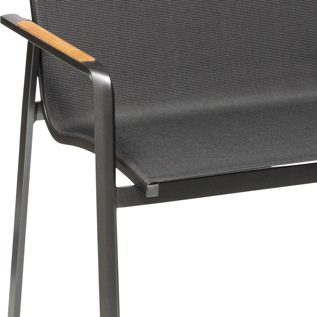 Kettler Diamond Gartenbank Aluminium/Outdoorgewebe
