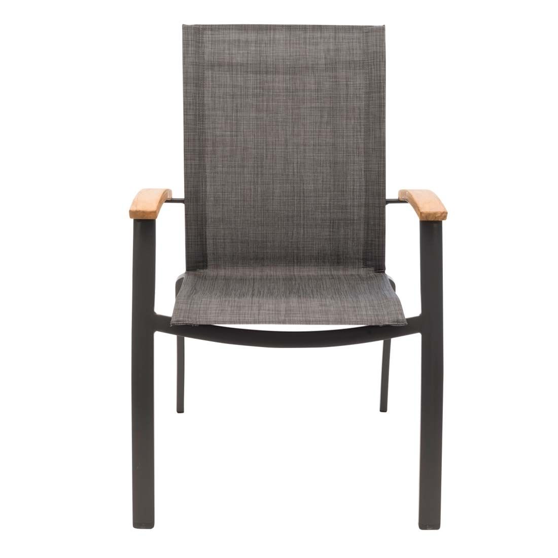 OUTLIV. Davos Stapelsessel Aluminium/Textilene
