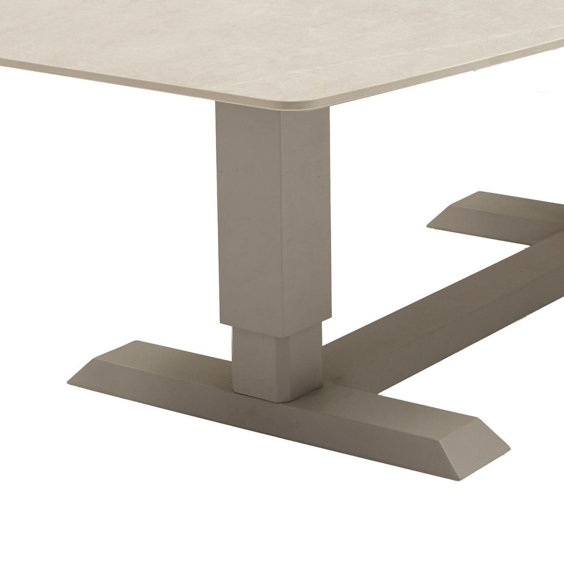 LC Garden Bondino Dininglounge Tisch 180x90cm Aluminium/Olefin