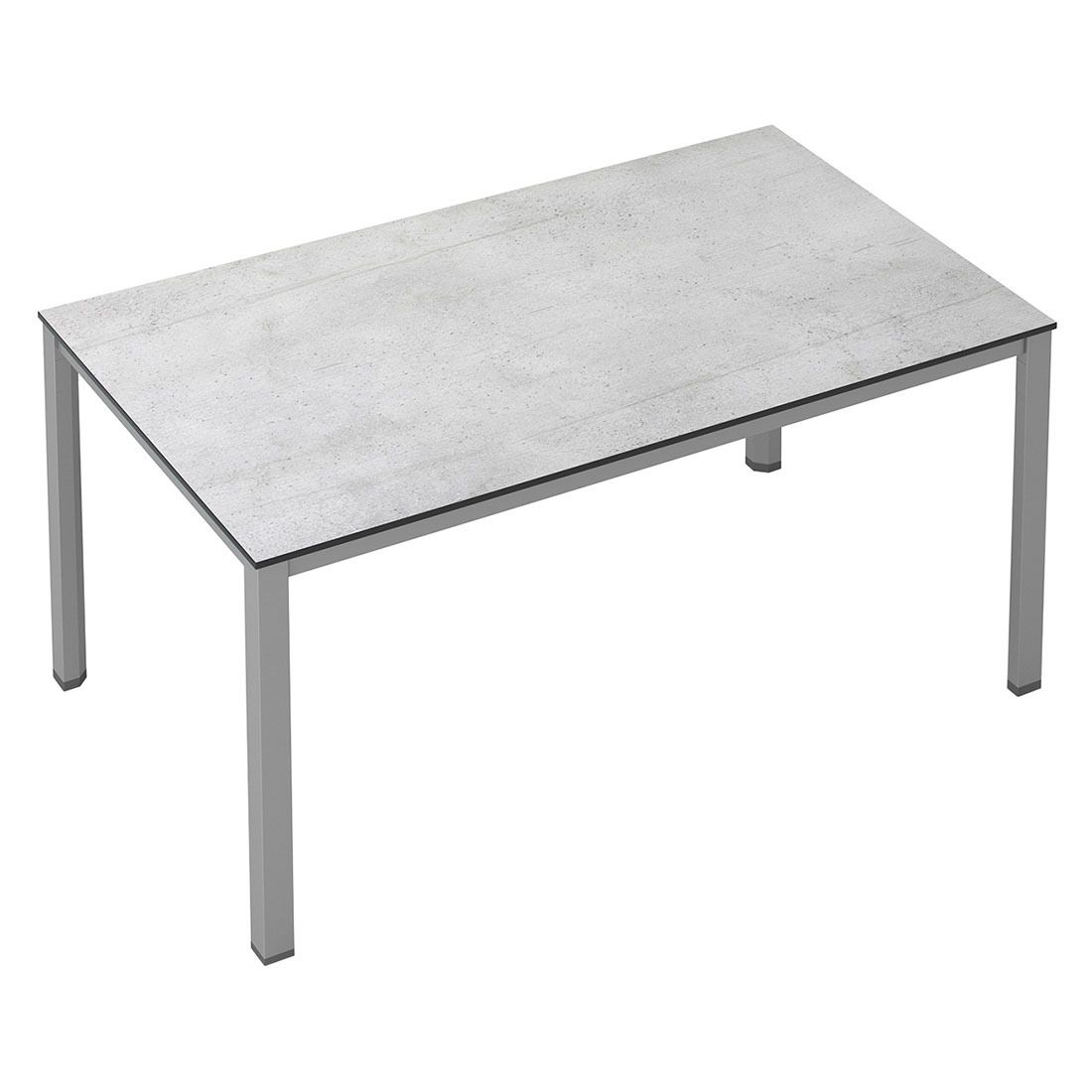 Kettler Cubic Gartentisch 160x95 cm Aluminium/HPL