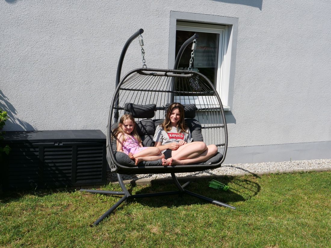Sungörl Folt Bozen Hängesessel Stahl/Rattan