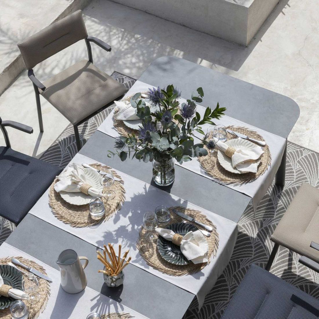 Lafuma Oron Stapelsessel Aluminium/BeComfort