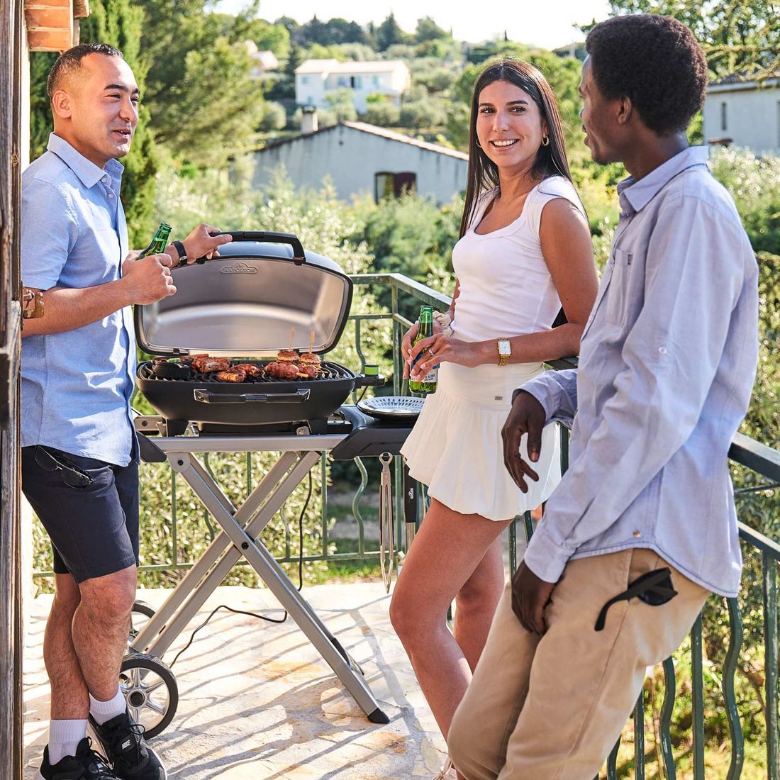 Napoleon TravelQ PRO 285EX Elektrogrill mit klapbarem Wagen
