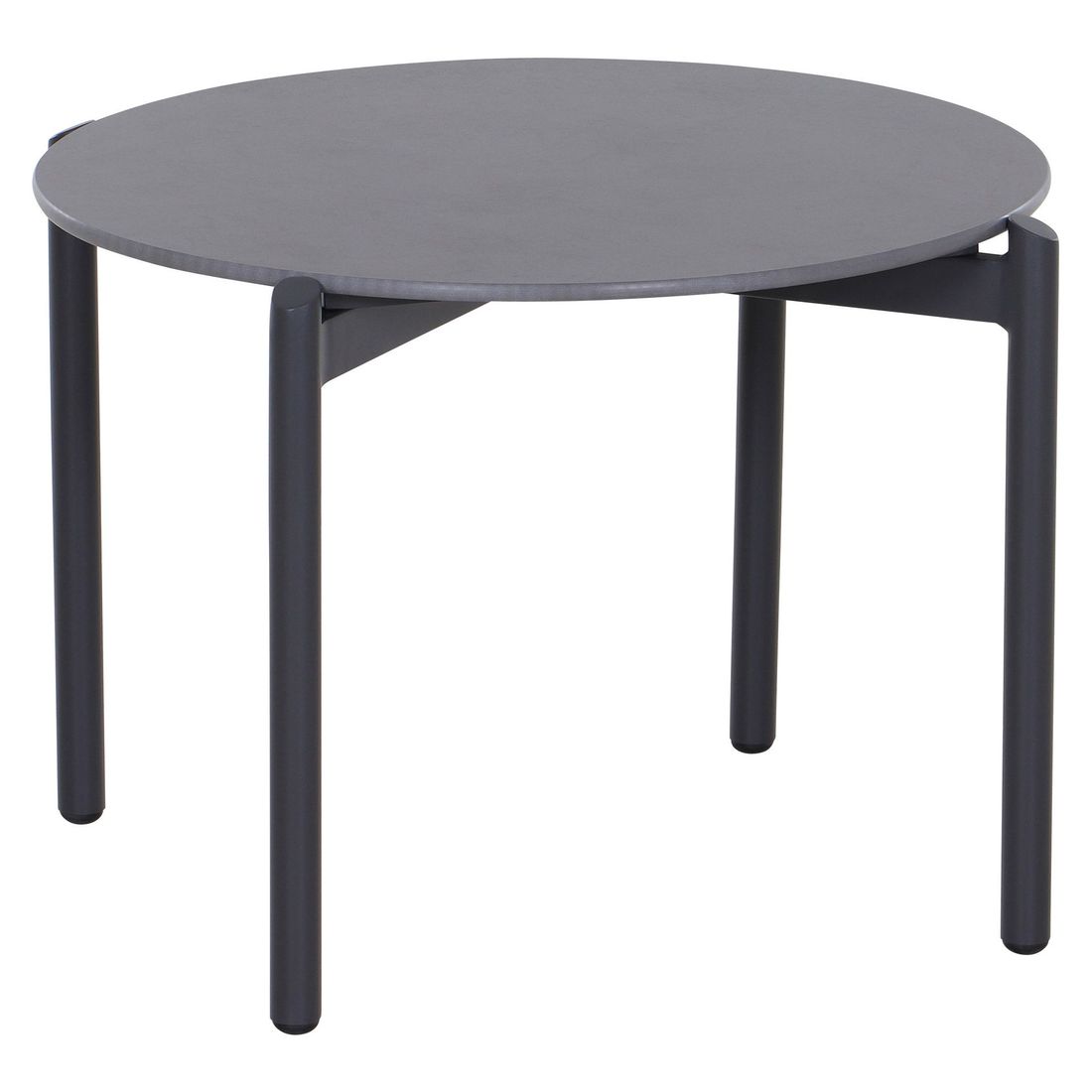 Siena Garden Roma Loungetisch Ø60 cm Aluminium/Stein