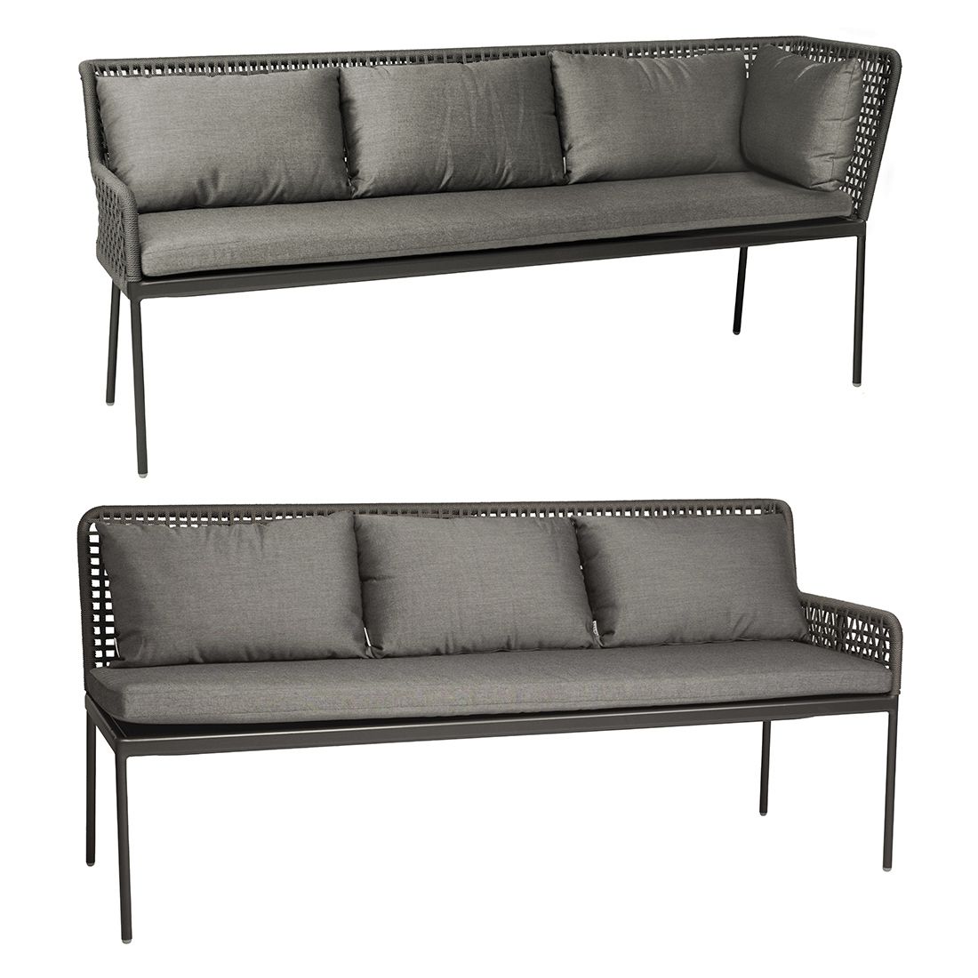 Stern Greta Ecklounge Aluminium/Polyacryl