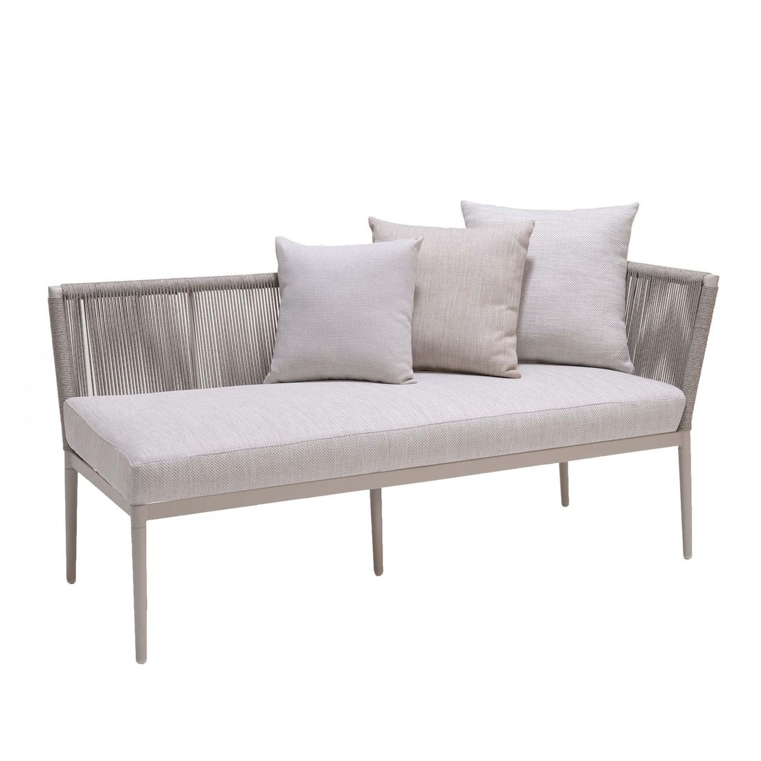 LifestyleGarden Topaz Diningsofa Aluminium/Rope/Olefin