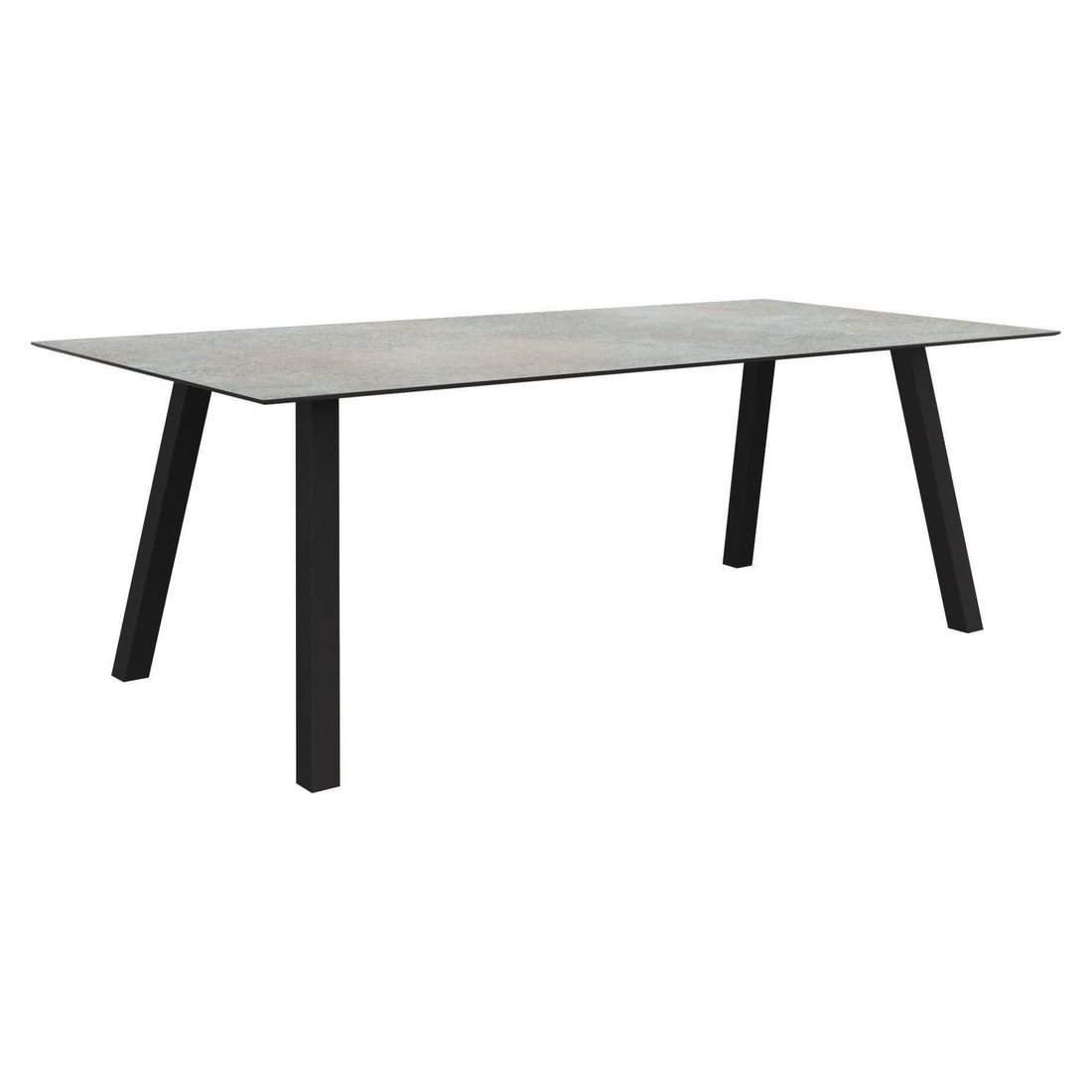 Stern Interno Gartentisch 220x100cm Aluminium/Silverstar 2.0