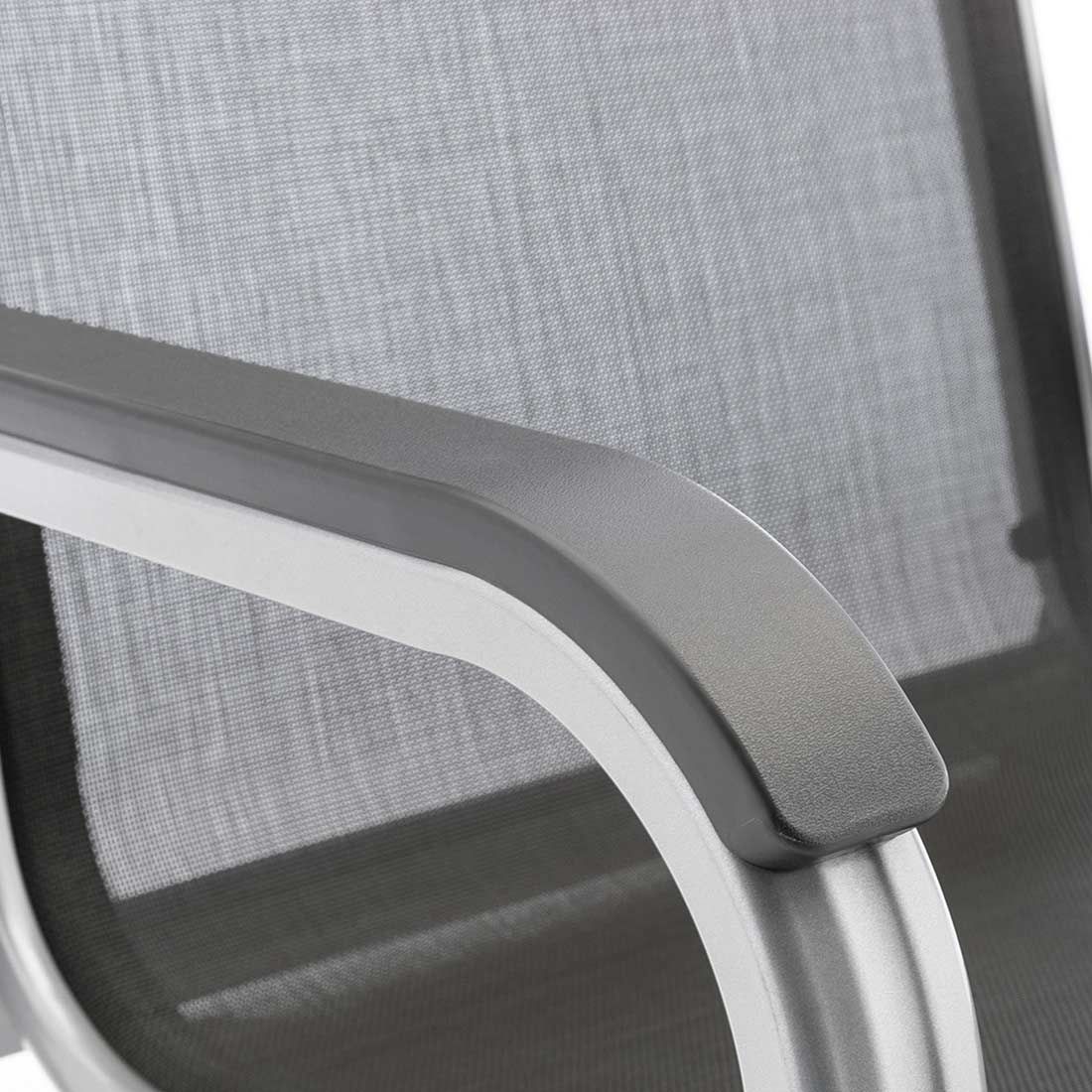 Kettler Basic Plus Stapelsessel-Set Aluminium/Textilene