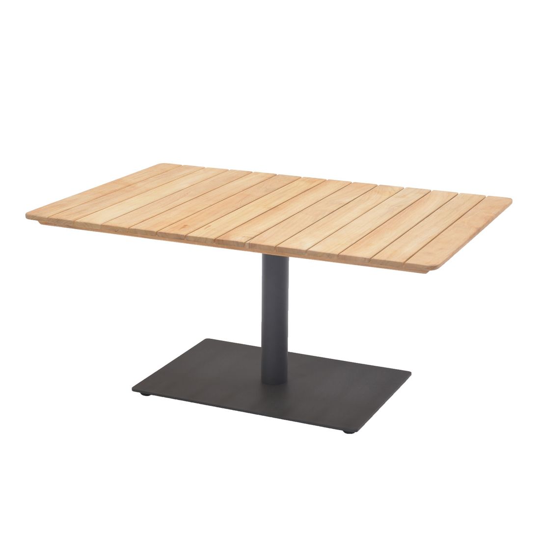 LifestyleGarden Pearl Ecklounge Aluminium/Teak/Olefin