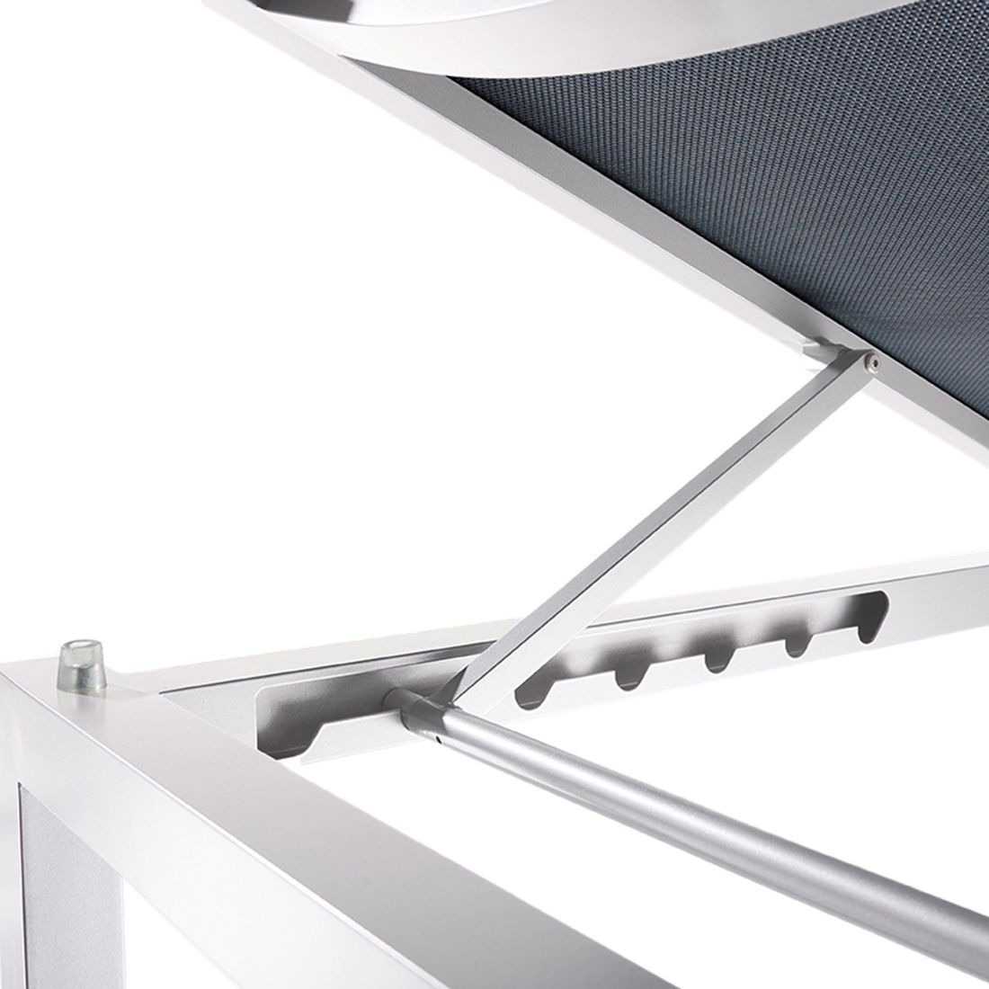 Sieger Brest Gartenliege Aluminium/Textilux