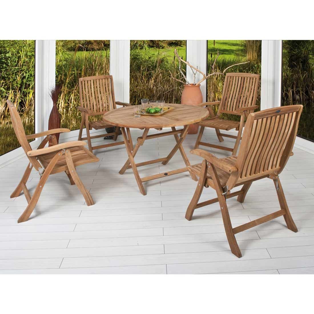 Zebra Bueno Klappsessel Teak