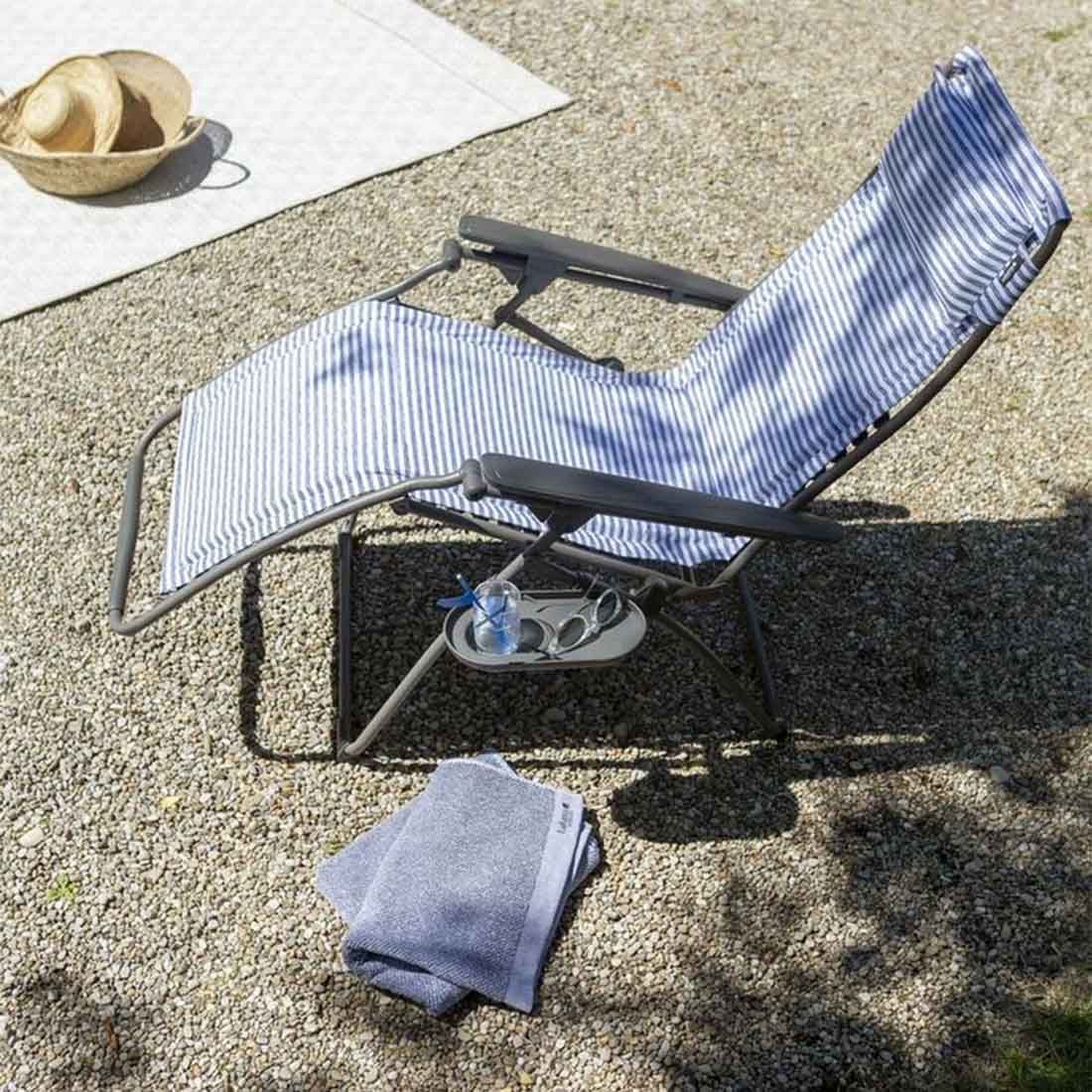 Lafuma Littoral Gartenliegenauflage 200x75cm Baumwolle