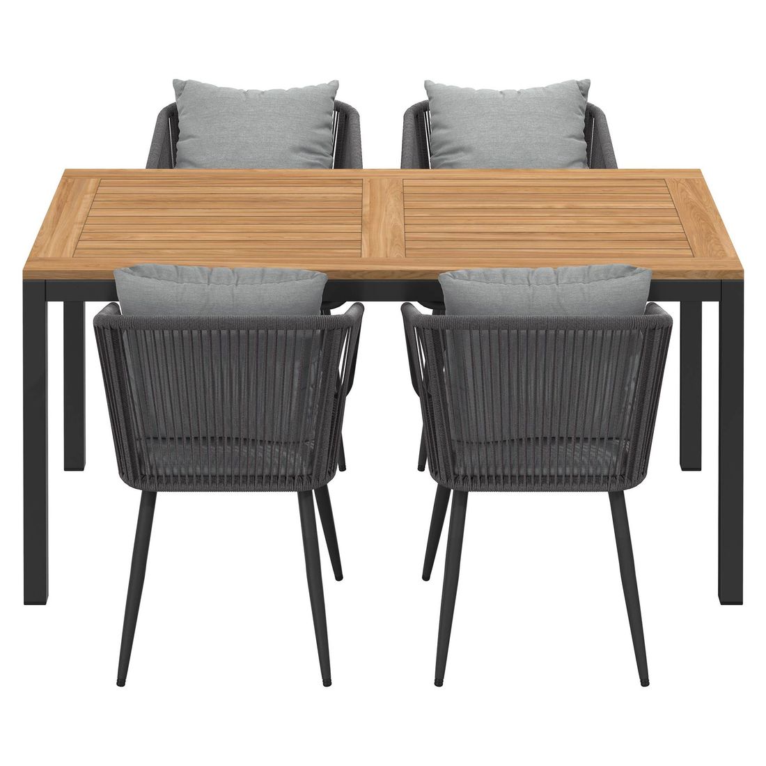OUTLIV. Alex Gartenmöbel-Set M (4 Plätze) Tisch 160x90cm