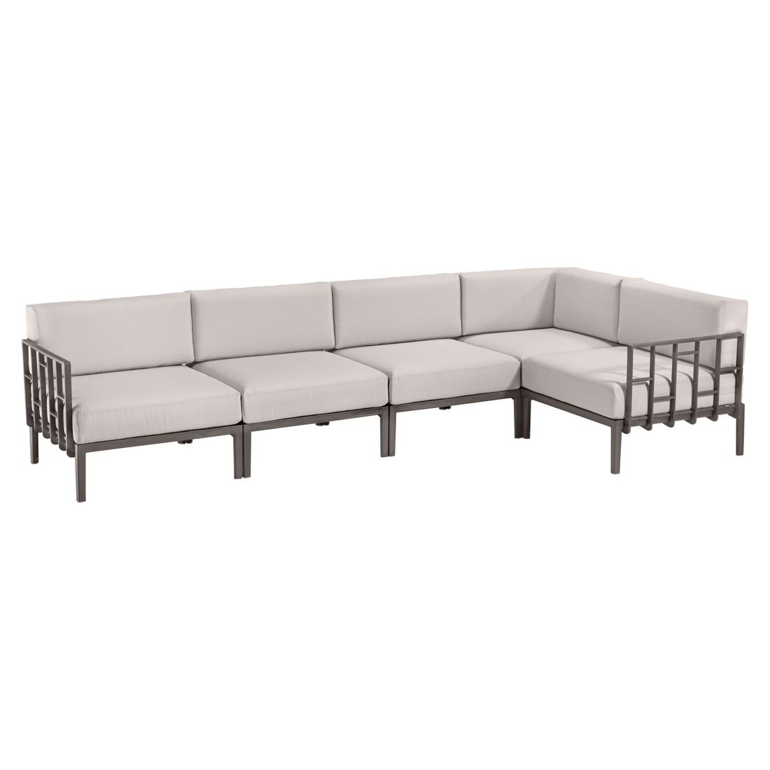 Gaber Enjoy Ecklounge Kunststoff/Mischgewebe