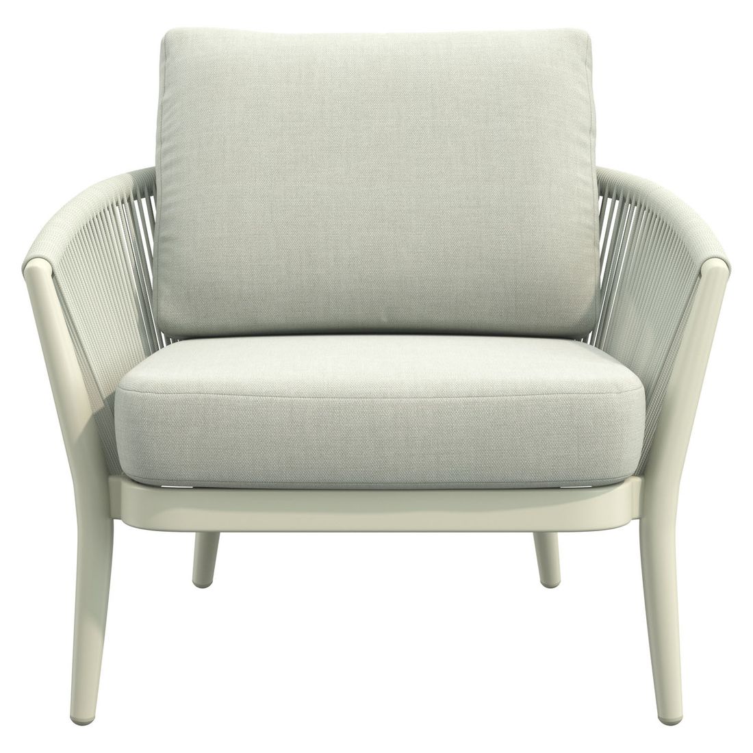 OUTLIV. Monet Loungesessel Aluminium/Rope/Olefin
