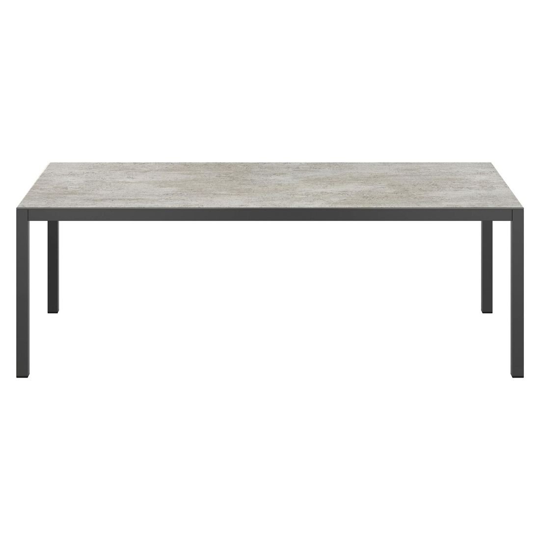 OUTLIV. Gartentisch 220x100cm Aluminium/Dekton