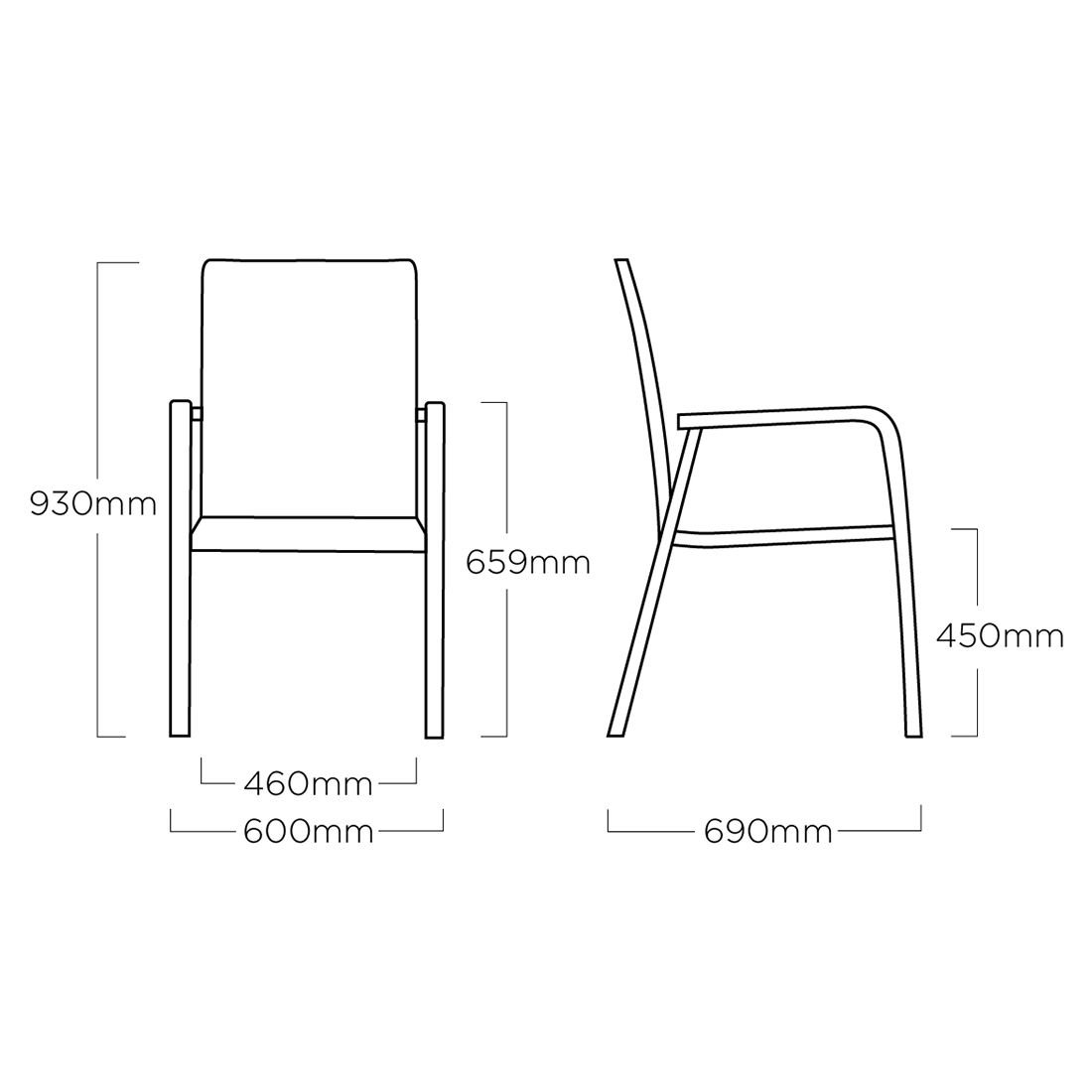Kettler Forma II Gartenmöbel-Set L (6 Plätze) mit OUTLIV. Tisch 220x100cm
