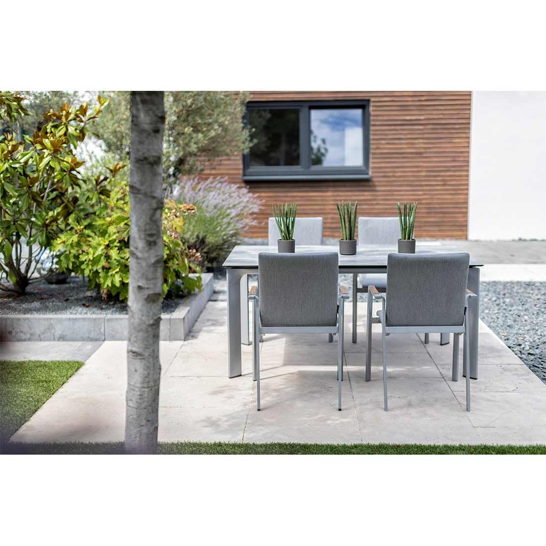 Kettler Diamond Stapelsessel Aluminium/Sunbrella