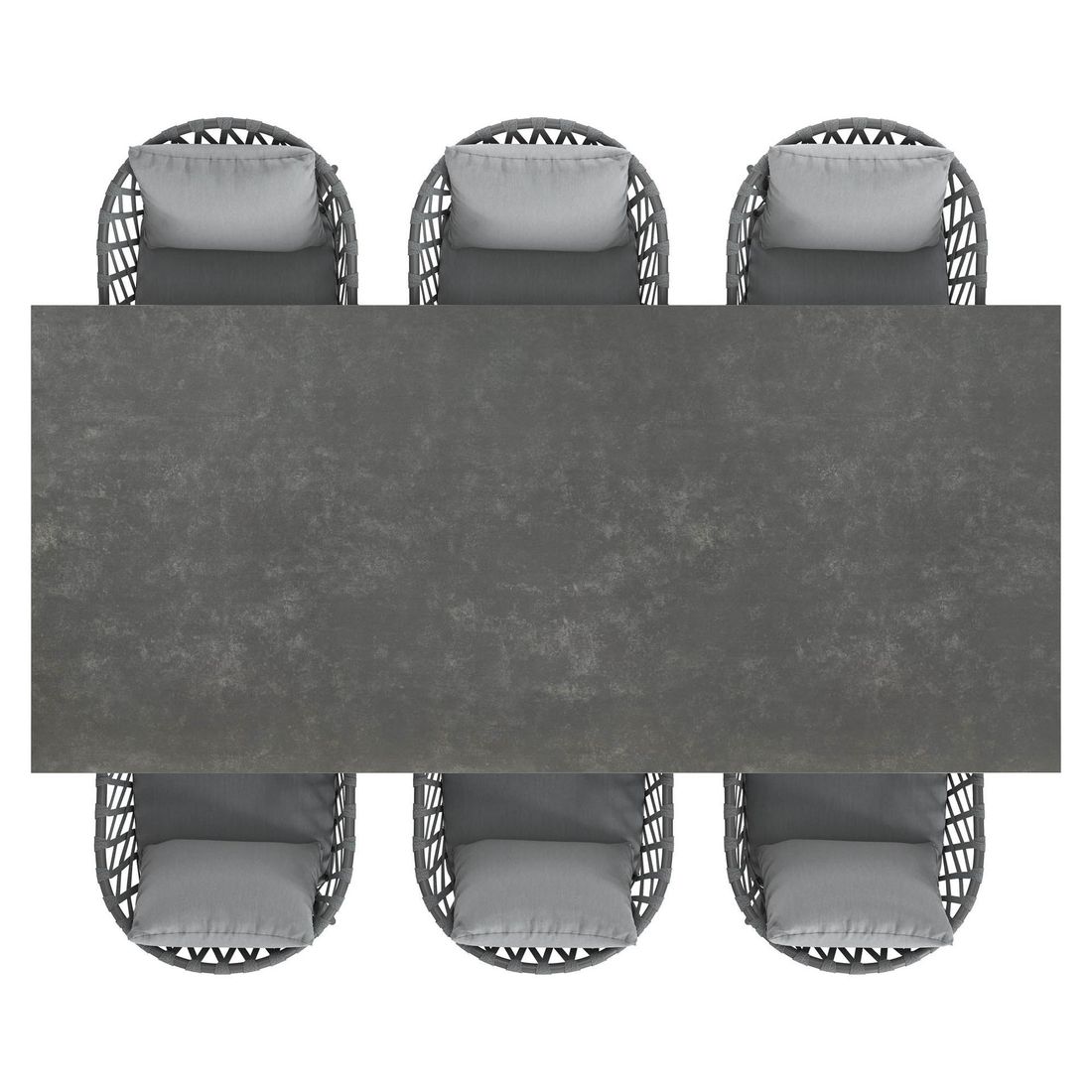 LC Garden Sunrepo Gartenmöbel-Set mit OUTLIV. Tisch 220x100cm