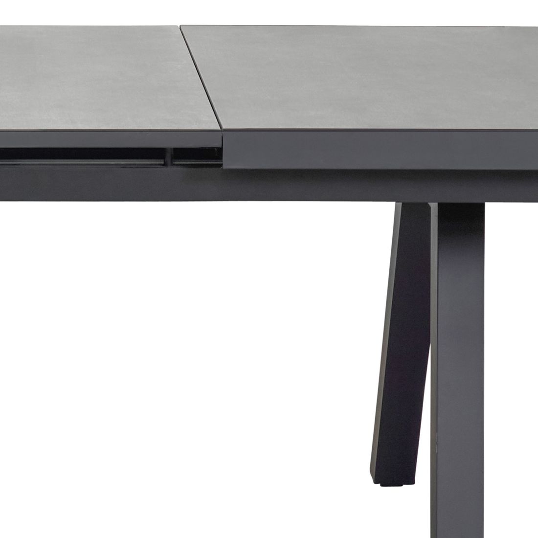 LC Garden Vivera-Stone Ausziehtisch 200/260x100cm Aluminium/Sinterstein