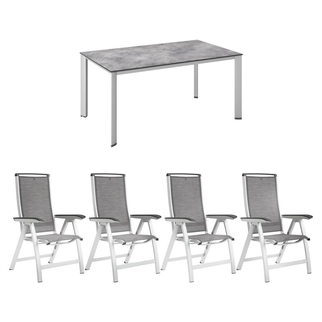 Kettler Forma II Gartenmöbel-Set Tisch 160x95cm