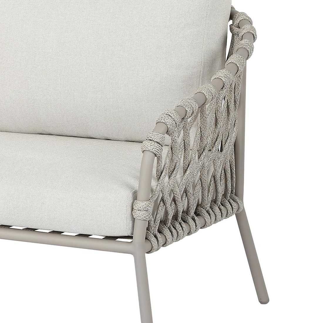 OUTLIV. Tanami Ecklounge Stahl/Rope/Olefin