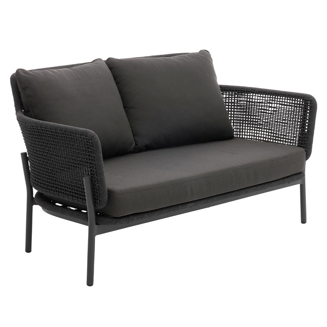 Interliving 7005 Loungeset 4-tlg. mit Tisch 89x89 cm