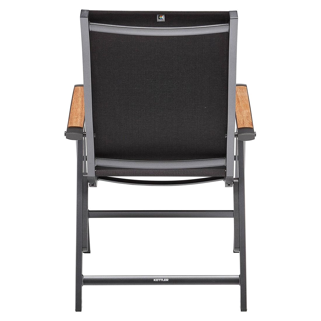 Kettler Diamond Klappsessel verstellbar Aluminium/Outdoorgewebe