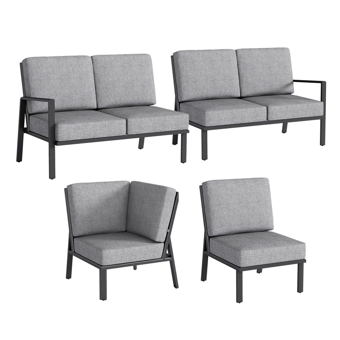Kettler Zenith Dininglounge Aluminium/Olefin
