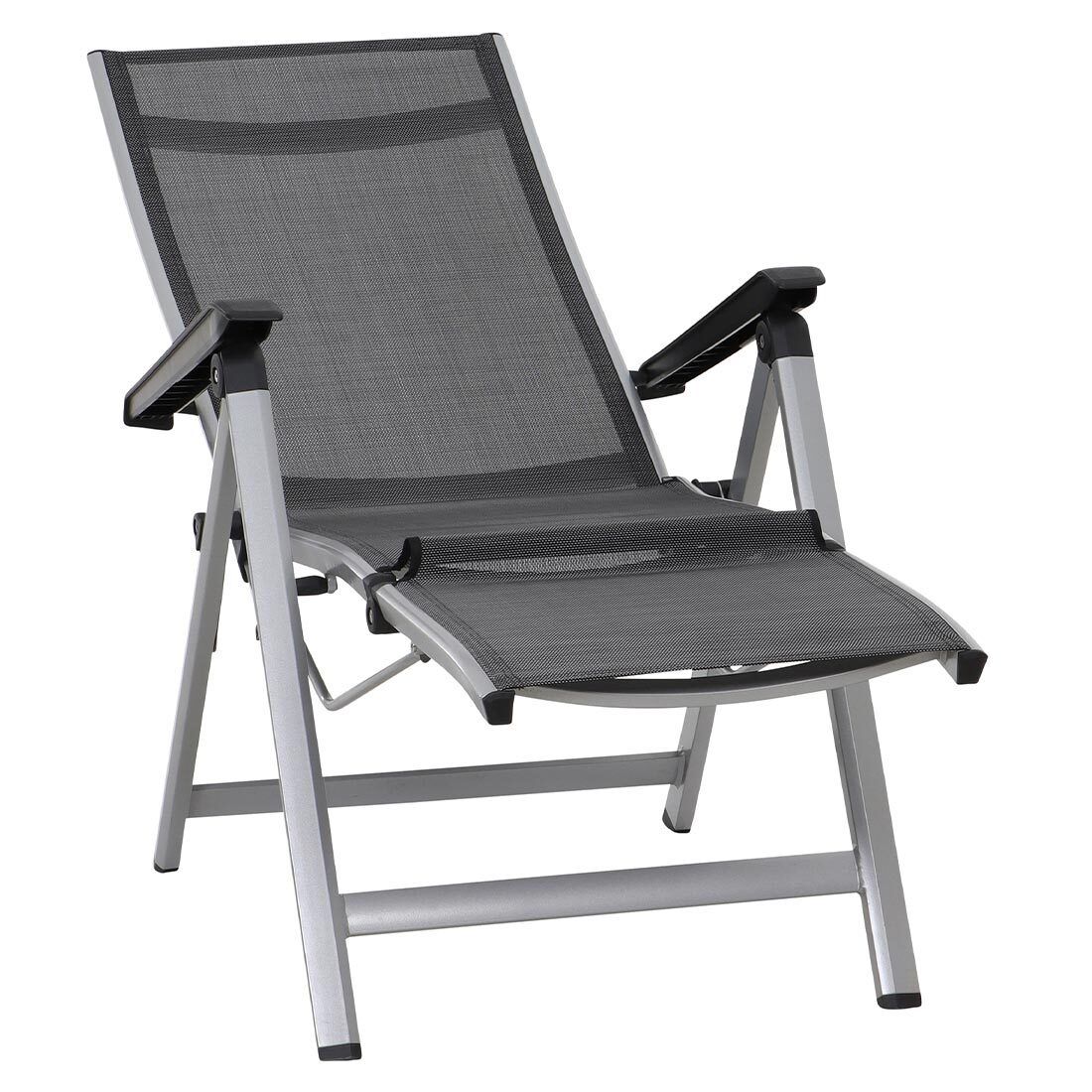 Siena Garden Tesoro Relaxsessel Aluminium/Ranotex-Gewebe