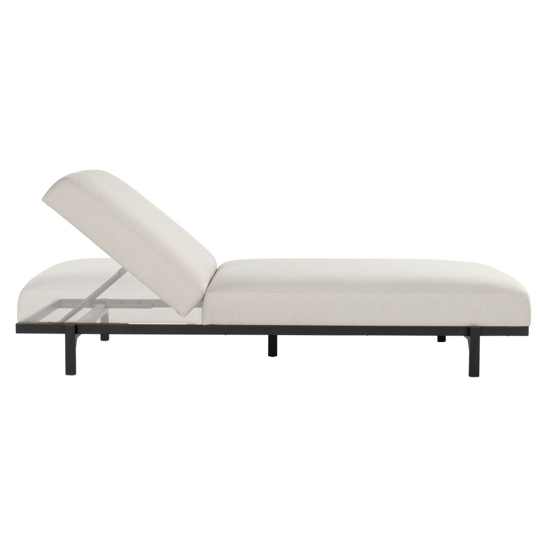 Hartman Lucas Gartenliege verstellbar Aluminium/Sunbrella