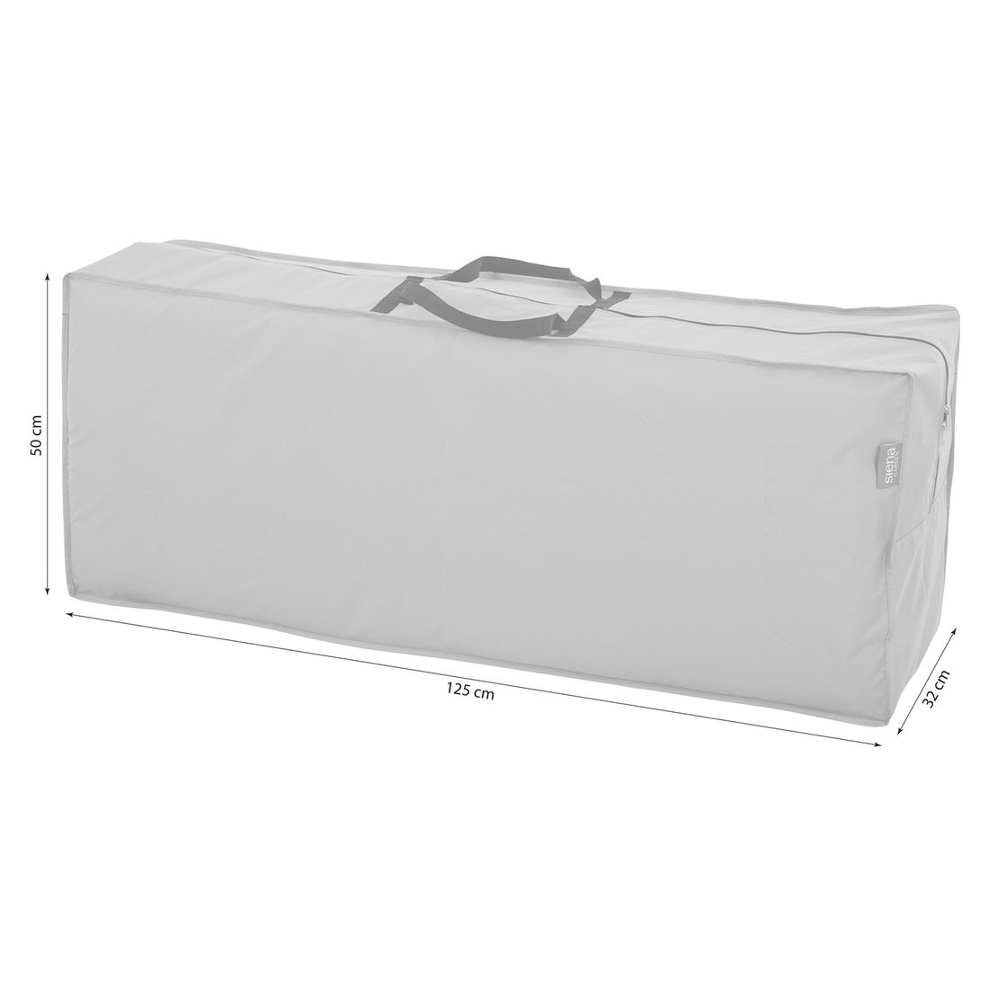 Siena Garden Plus Auflagentasche 125x32x50cm