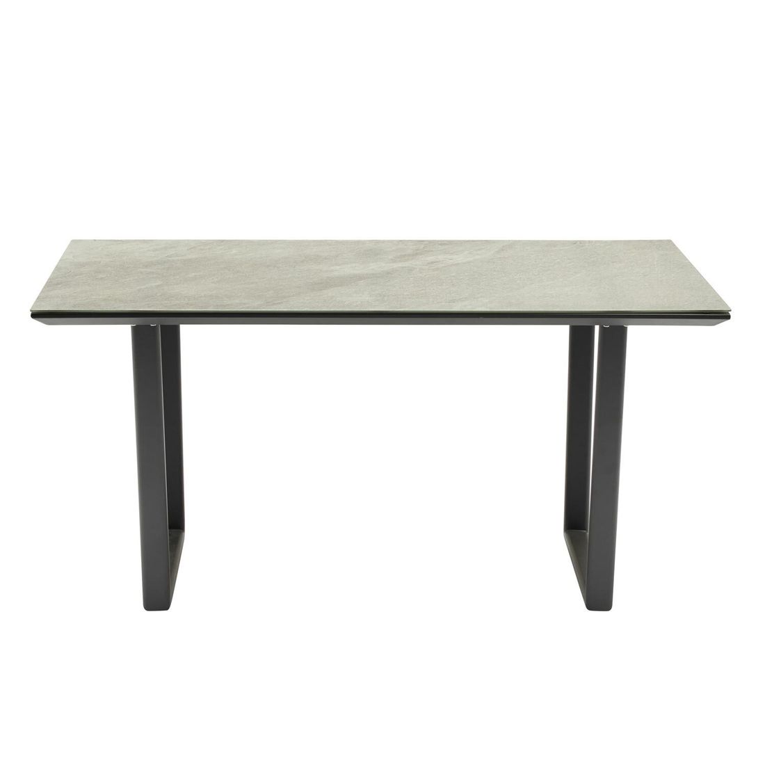 LC Garden Sofano Gartentisch 140x80cm Aluminium/Glaskeramik