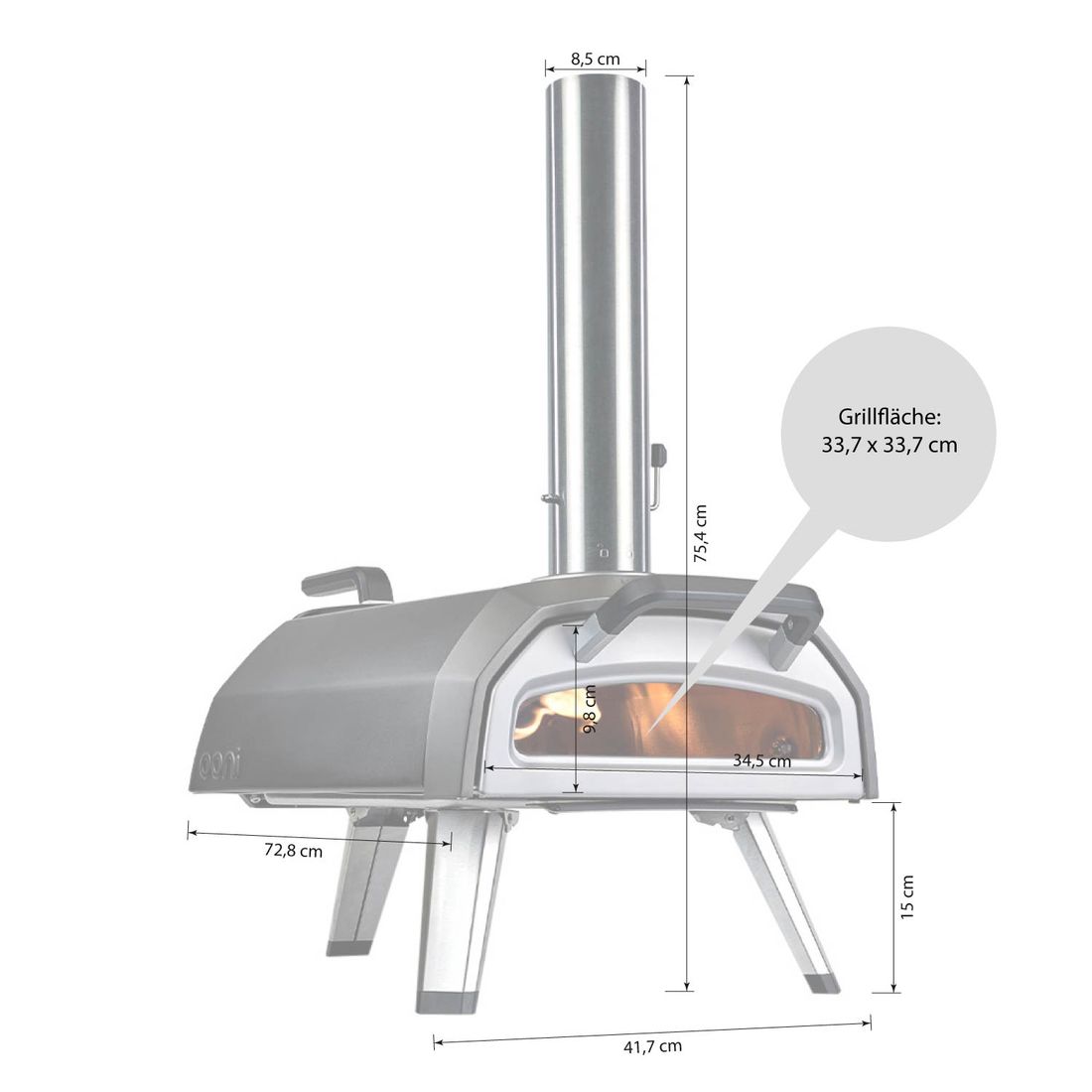 Ooni Karu 2 Multi-Brennstoff Pizzaofen