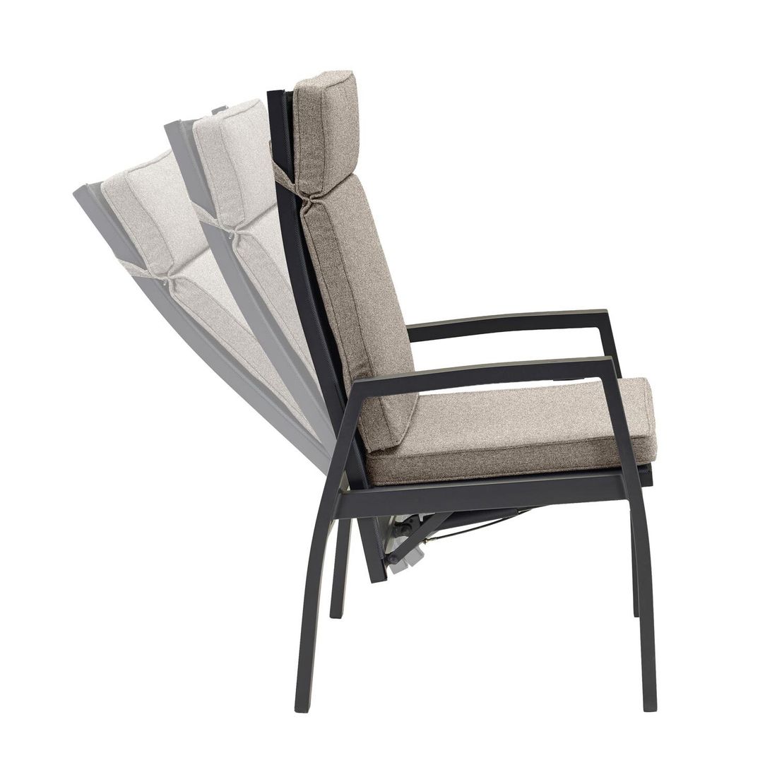LC Garden Avena Gartenmöbel-Set M (4 Plätze) Tisch 160/210x100cm