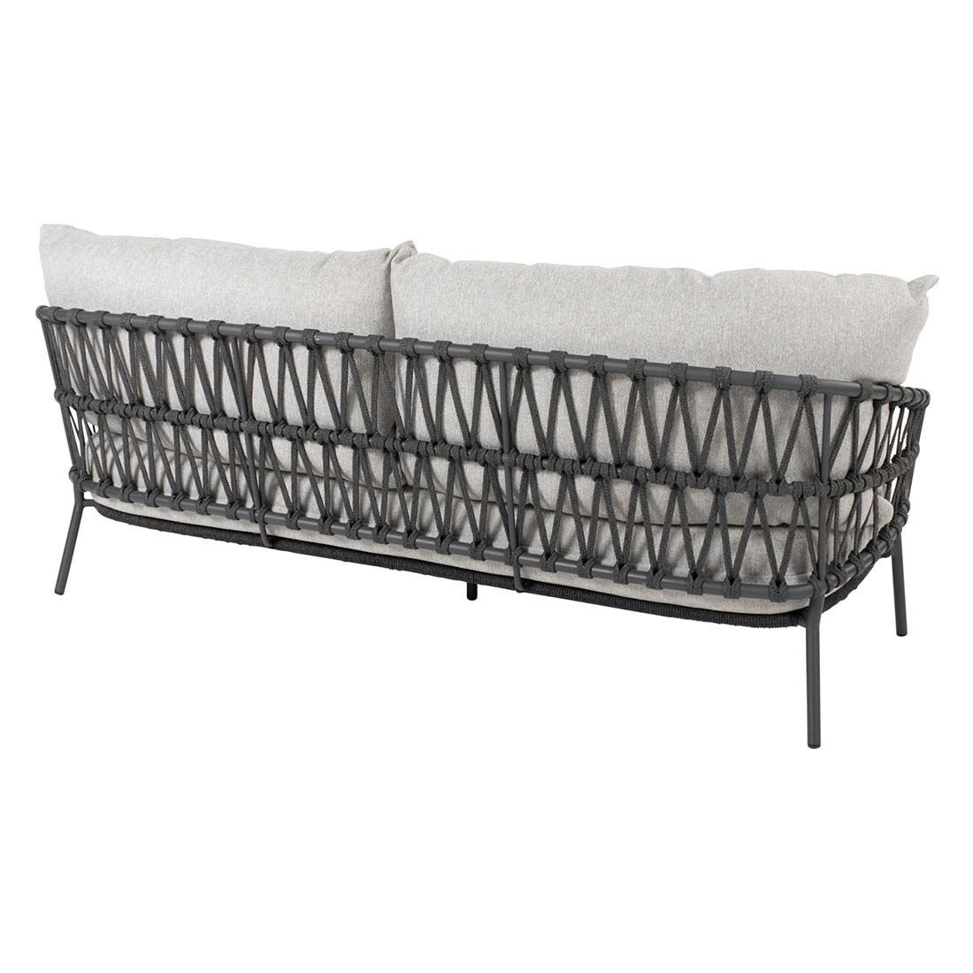4Seasons Calpi Gartensofa Edelstahl/Rope