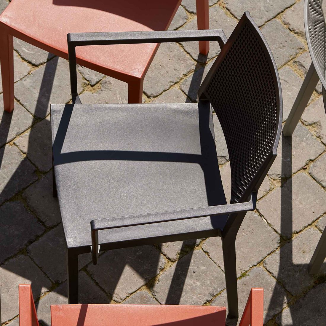 Siena Garden Square Stapelsessel Kunststoff