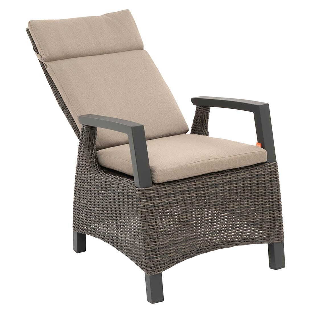 Siena Garden Corido Gartenmöbel-Set 5-tlg. mit OUTLIV. verstellbar Tisch 200x100cm