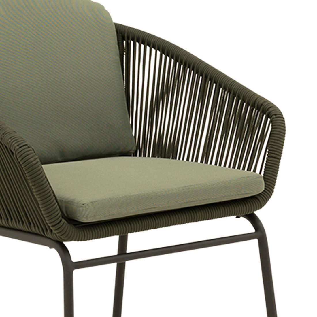 Cosmic Collection Rondo Gartensessel Stahl/Rope/Polyester