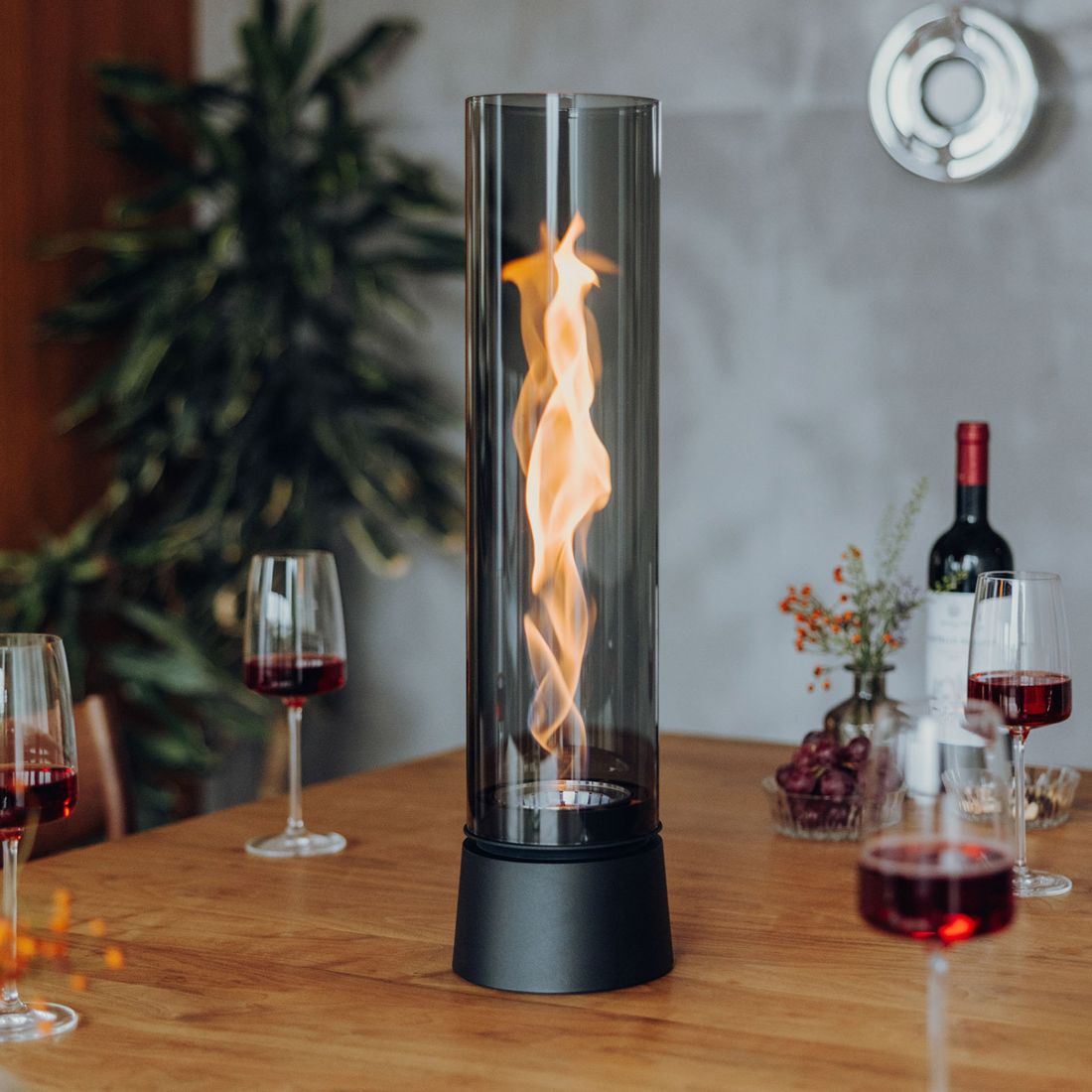 höfats SPIN Air 1200 Tischfeuer Ø13,8x54cm