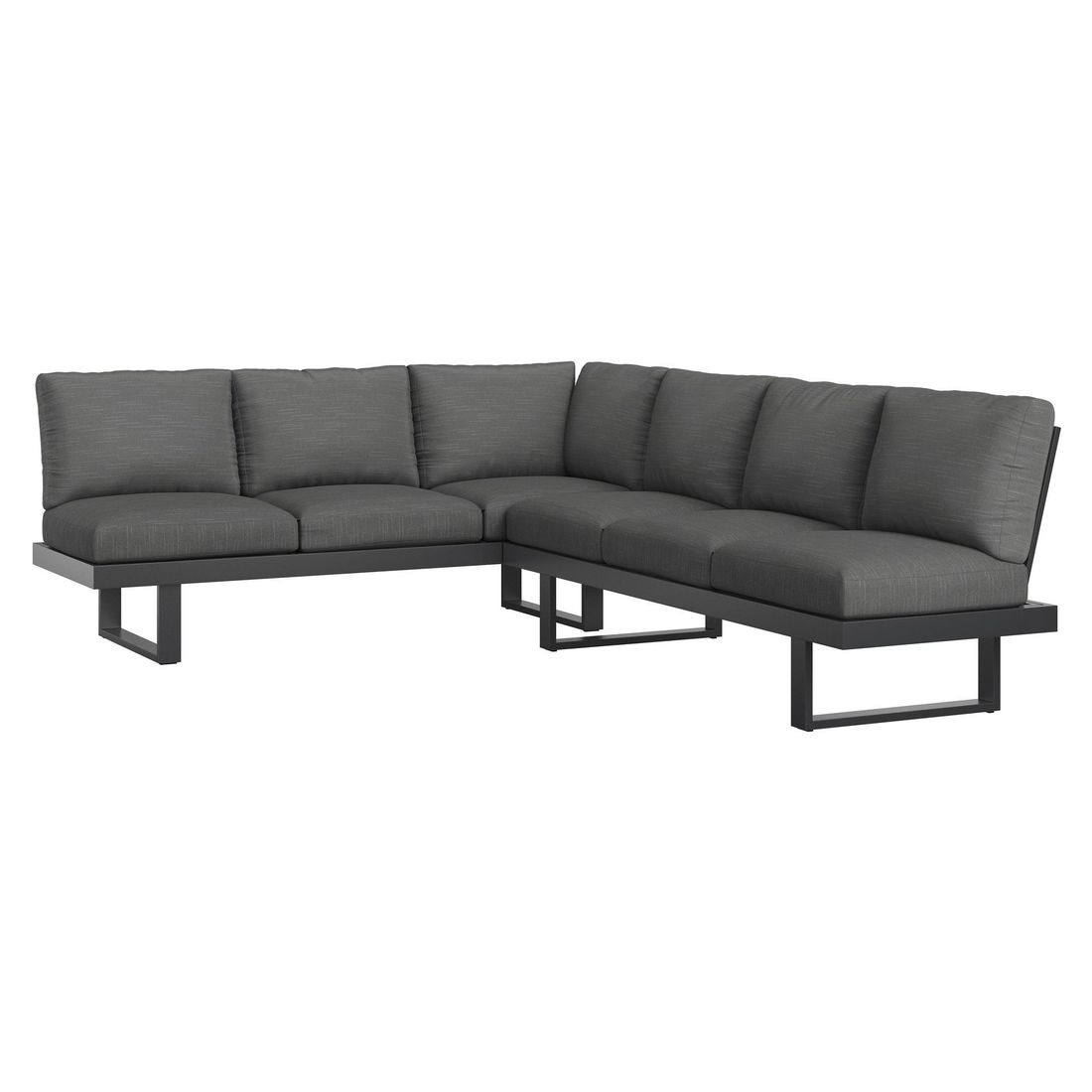 OUTLIV. Atlanta Dininglounge verstellbar Aluminium/Olefin