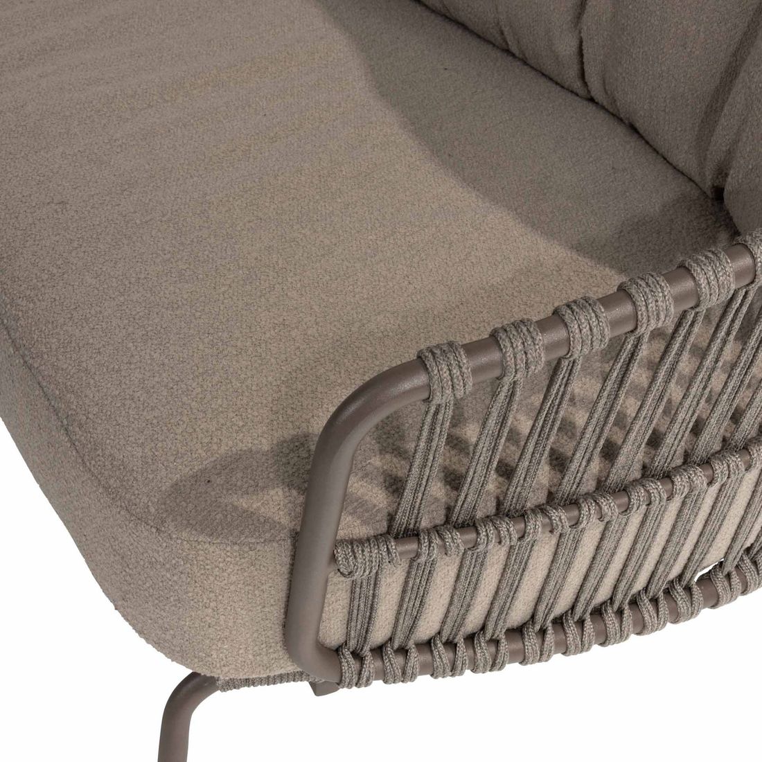 4Seasons Capalbio Loungeset Edelstahl/Rope/Olefin