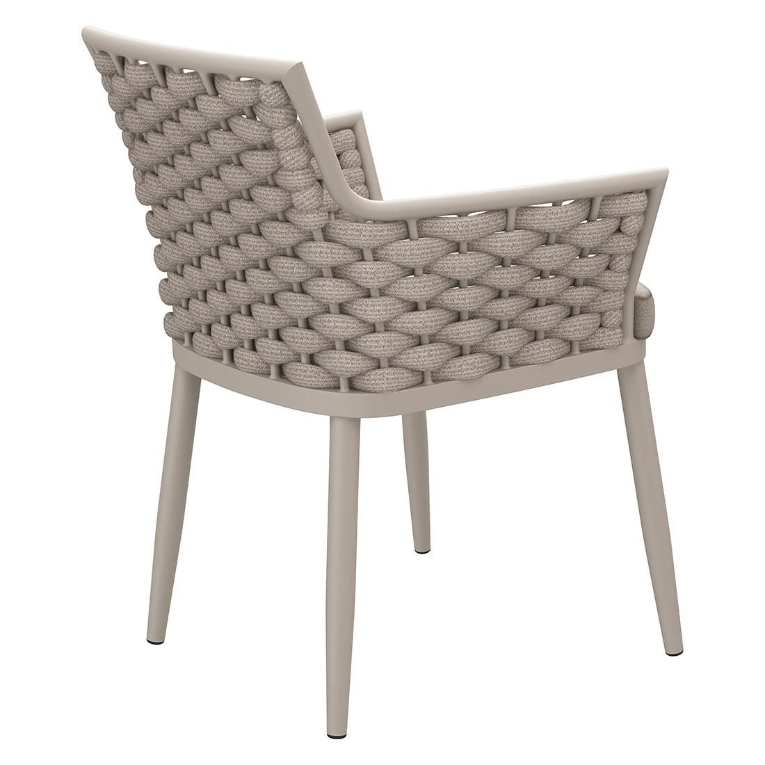 OUTLIV. Leon Diningsessel Aluminium/Rope/Olefin