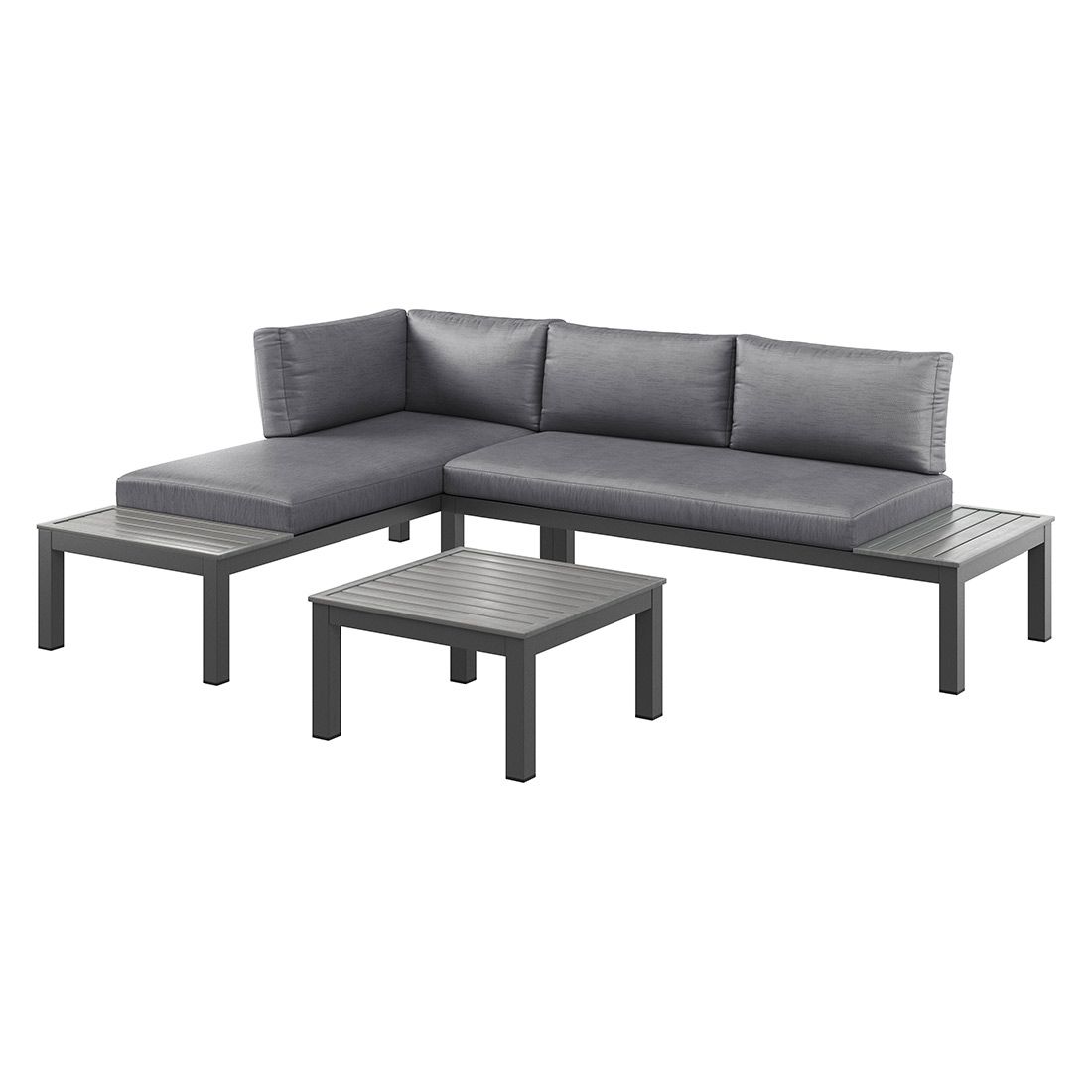 OUTLIV. Morsum Modulare Ecklounge Aluminium/Spunpolyester