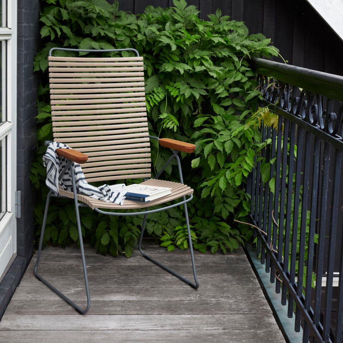 Houe Click Position Gartensessel Stahl/Kunststoff