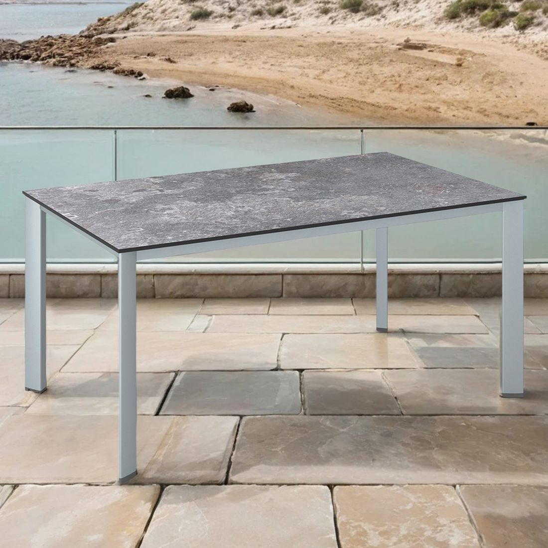 Kettler Edge Gartentisch Aluminium/HPL