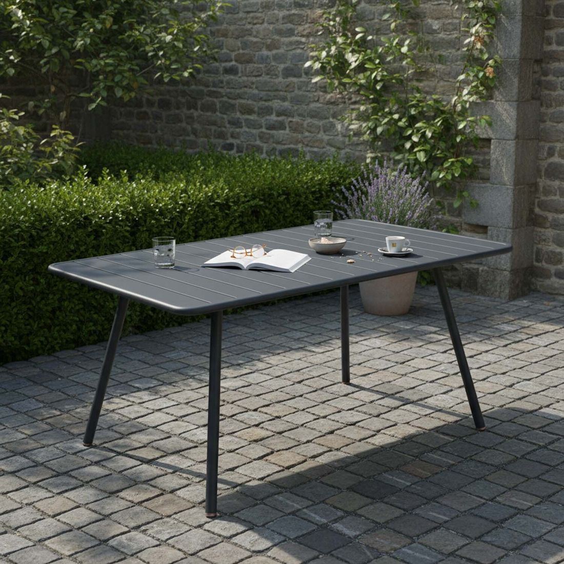 Fermob Luxembourg Gartentisch 165x100cm Aluminium